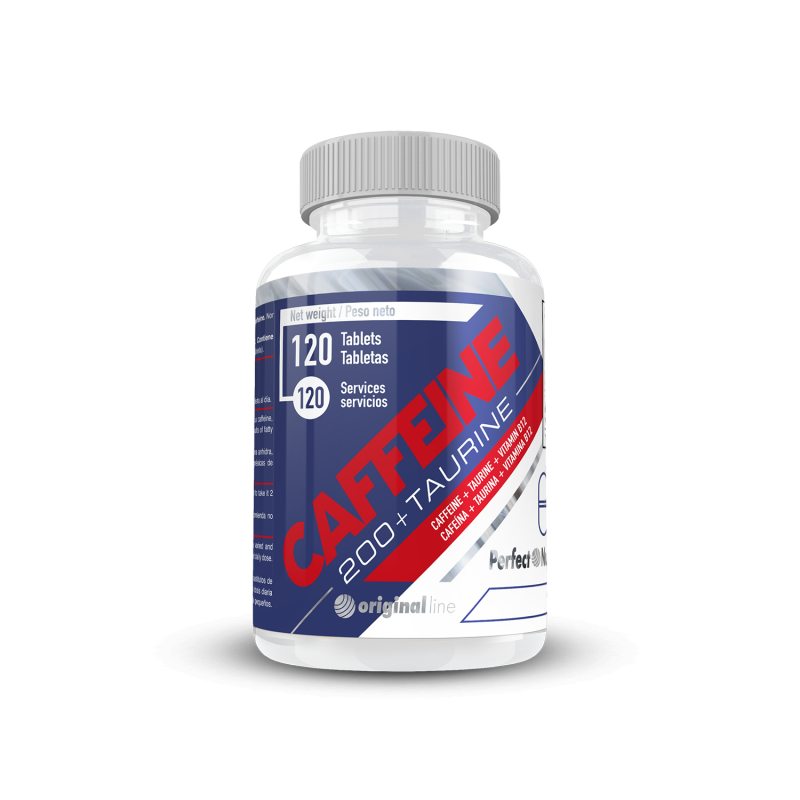 CAFFEINE 200 + Taurine - 120 Tabs