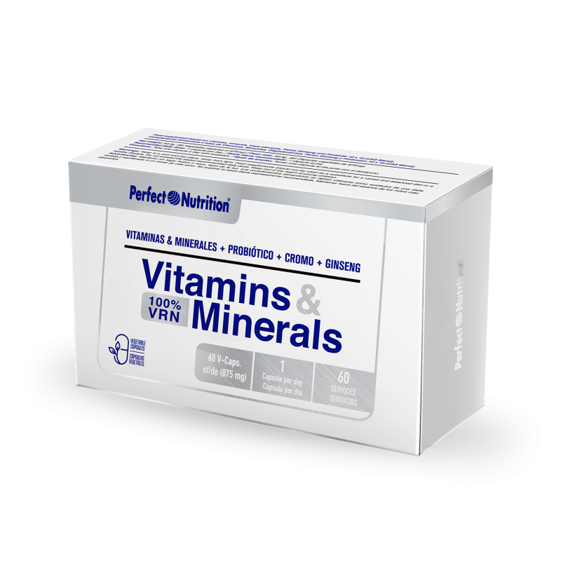 Vitamins & Minerals - 60 caps.