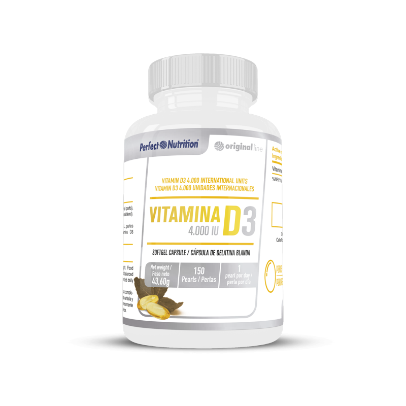 Vitamina D3 - 150 Perlas