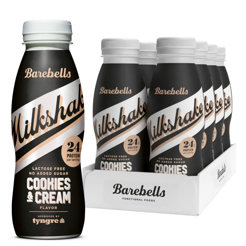 Barebells - Milkshake - 8 ud x 330ml