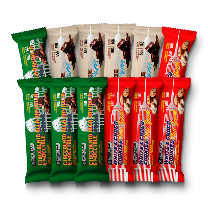 Mix World Bar Collection – 12 x 55gr