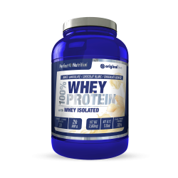 Perfect Nutrition - 100% whey protein 2lb - Sabor Chocolate Blanco