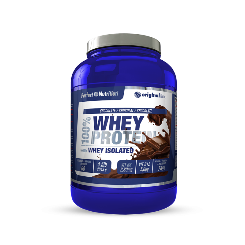 Perfect Nutrition - 100% whey protein 4,5lb - Sabor Chocolate